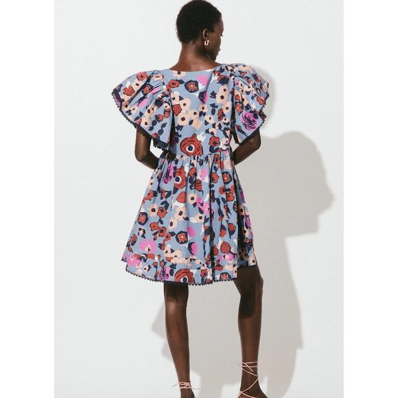 NEW CLEOBELLA georgianna mini dress in waterlily - Picture 5 of 6